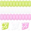 Baluue 30pcs Hair Perm Inserting Cards Isolating Boards Set Foam Curlers Hair Styling Tools Random Color view 3