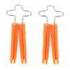 Baluue 2pcs Nose Shaper Nose up Clip for Facelift Comfortable Silicone Straightener view 1
