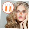 Baluue 2pcs Nose Shaper Nose up Clip for Facelift Comfortable Silicone Straightener view 3