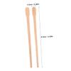 FOMIYES 300pcs Elegant Wooden Nose Waxing Sticks Kit Eyebrow Waxing Spatulas Strips for Travel Home Use view 2