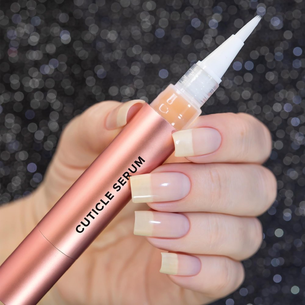 Whats Up Nails - Smoothie Cuticle Serum Moisturizer Balm Cream with Panthenol Glycerin Apricot Extract Moisturize Repair Dry Cuticles Cruelty Free Vegan Nail Care Natural Made in France 4.5ml