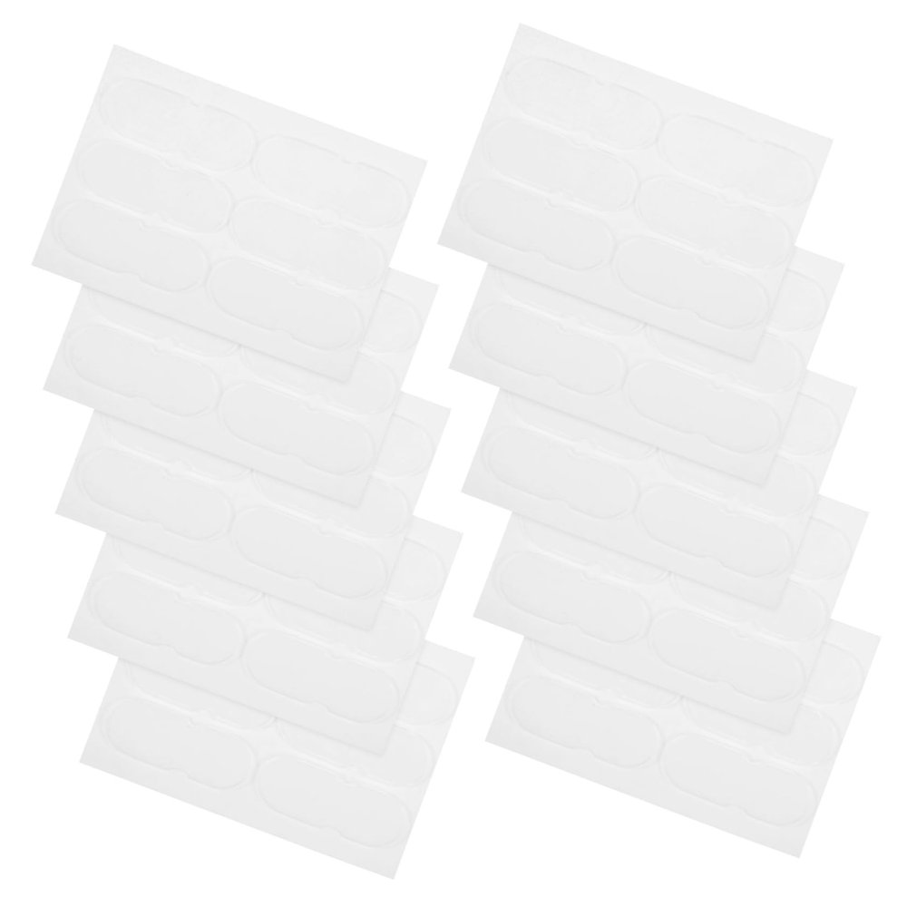 Healeved 4sets Earring Support Discreet Silicone for Protruding Safe Odorless Lasts 3-4 Days Cosmetics Patch 60pcs*4