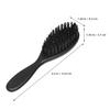 FOMIYES Portable Beard Grooming Brush with Ergonomic Handle for Men Hair Oil Comb Smoothing Tool for Mustache and Hair Care for Daily Use view 2