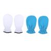 FOYTOKI 2pairs Paraffin Mitts for Kerotherapy Portable Wax Gloves Reusable Washable for Hands Feet Care for Mom view 1