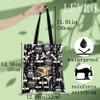 LEVLO 4th Wing Cosmetic Bag Dragon Rider Inspired Gift Iron Flame Dragon Rider Zipper Pouch Bag 4th Wing Bookish Merch (4Wing BT) view 2