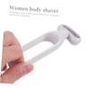 COOLHIYA Portable Body Hair Trimmer for Women Painless Armpit and Leg Hair Shaver Lightweight and Easy to Use for Travel and Daily Grooming view 4