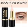 evpct Warm Pink Long Wear Gel Eyeliner Pencils for Women, Light Nude Eye Liner Pencil Pen Natural Makeup Glide Smooth, Eye Liner Waterproof Smudge Proof, Cream Eyeliner Lipstick Set delineador de ojos view 2