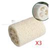 3PCS Organic Loofahs Natural Luffa Body Wash Sponge view 4