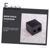 Baluue 18pcs Dual Eyebrow Pencil Sharpeners Makeup Brow Pencil Sharpener Tool for Effortless Precision and Shaped Eyebrows Lightweight and Portable for Travel view 3