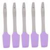 WOONEKY 5pcs Hand Foot Care Spatula Versatile Beauty Applicators for Skin Care and Waxing Easy to Clean Comfortable Use for Home Salon Treatments view 1