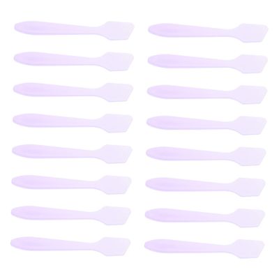 Baluue 100pcs Facial Skincare Spoons for Mask Application Peel Serum Spoons Travel-friendly