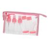 Baluue 1set Travel Lotion Bottle Set Portable Containers for Liquids for Skincare Makeup and Travel Essentials Pink view 1