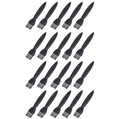 SKISUNO 100pcs Electric Shaver Cleaning Brush Tool for Hair Removal Non- Handle for Daily Use Travel and Barber Shops