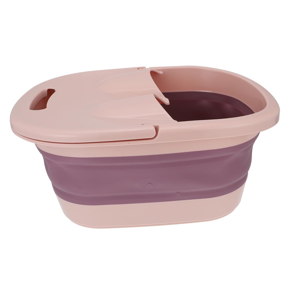 OHPHCALL 1pc Foot Bath Soak Bucket Household Foot Massage Basin Water Basin Acupuncture Points