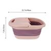 OHPHCALL 1pc Foot Bath Soak Bucket Household Foot Massage Basin Water Basin Acupuncture Points view 2