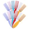 minkissy 24pcs Ergonomic Handle Grip Nail Brushes Portable Fingernail Scrub Cleaning Tools for Manicure for Home Salon Nail Shop Supplies Multi-use for Hands Toes view 1
