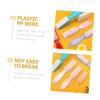 minkissy 24pcs Ergonomic Handle Grip Nail Brushes Portable Fingernail Scrub Cleaning Tools for Manicure for Home Salon Nail Shop Supplies Multi-use for Hands Toes view 3