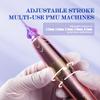 Mast P60 Tattoo Gun Machine, Wireless Tattoo Pen, 5 Strokes Length 2.2mm - 3.2mm, 121g/4.2oz, 2 Batteries, Pink Color view 3