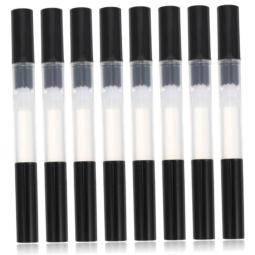 HONMEET 8pcs Cuticle Oil Pens Empty Nail Art Tools for Nail Gloss Application Ergonomic Design for Easy Use for Cosmetic Gifts and