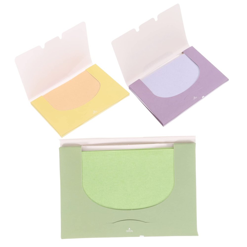 IWOWHERO Facial Blotting Sheets Oil Control Papers Quick Absorption for Oily Skin for Travel Daily Use Pack