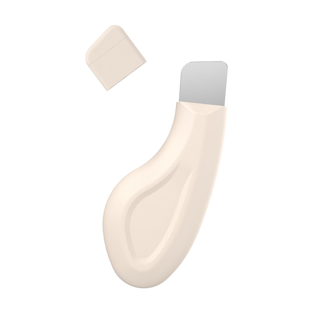 Vangines Silicone Nose Blackhead Remover/Face Spatula for Deep Cleaning Black Head Removal.Mild and Safe Skin Scrubber for Remove Facial and Nose EheadBeige