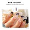 MERRYHAPY 5pcs Silicone Pen Manicure Drawing Pens Embossing Stylus Nail Point Drill for Nail Art Gems Picking Tool view 3