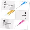 MERRYHAPY 5pcs Silicone Pen Manicure Drawing Pens Embossing Stylus Nail Point Drill for Nail Art Gems Picking Tool view 4