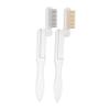 Baluue 2pcs Portable Eyebrow Shaping Brush Compact Foldable Design for Travel Material for Home and Includes Eyelash Comb for Makeup Application view 1