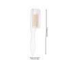 Baluue 2pcs Portable Eyebrow Shaping Brush Compact Foldable Design for Travel Material for Home and Includes Eyelash Comb for Makeup Application view 2