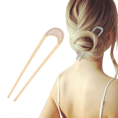 French Hair Pin Hair Pins for Women,2024 NEW French Twist Hair Pin Hair Pins,U Shaped Hair Pins Metal Vintage Hair Sticks French Hair Pin Hairstyle for Women (B1)