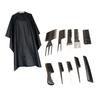 SKISUNO Men's Hair Cutting Kit Set Barber Tool Scissors Comb Brush Styling Tools Hairdressing Scissors Kit view 1