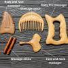 Custom Wooden Gua Sha Set for Face, Neck, and Body Perfect Personalized Gift for Relaxa Scalp Massager Anniversary Gift Unique Gift Personalized Gift for Wife Gua Sha Tools Set Scraping Massage Tool view 2