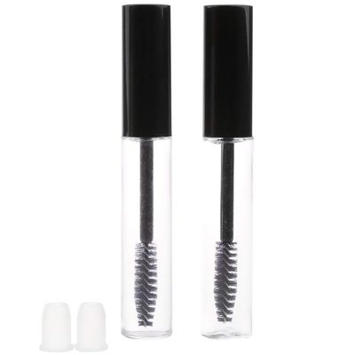 Acrylic Mascara Tube Cosmetic Container Eyelash Bottle Travelable Refillable 7Ml 2 Bottle Set Durability Stylish