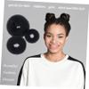 Baluue Hair Set 3 Sets of U-shaped Clips Hair Donut Bun Makers Elastic Bands Hair Bun for Styling Tool view 4