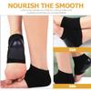 HONMEET Replaceable Heel Socks for Men Women Breathable Foot Buffer Silicone Cover Relief for Dry Bruised Heels Washable Reusable view 2