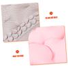 Anneome Bath Pillow for Bathtub Ergonomic Neck and Back Support Quick Dry Material for Comfortable Relaxation Any Tub Cherry view 3