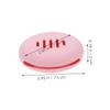 FRCOLOR 2pcs Makeup Blender Sponge Holder Beauty Sponge Holder Silicone Makeup Storage Case Travel Case Organized Beauty view 2