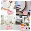 FRCOLOR 2pcs Makeup Blender Sponge Holder Beauty Sponge Holder Silicone Makeup Storage Case Travel Case Organized Beauty view 3