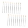Baluue 20pcs Portable Lip Brush Rods Disposable Makeup Tools for Lip Gloss Lipstick Application for Makeup Parties Gifting view 1