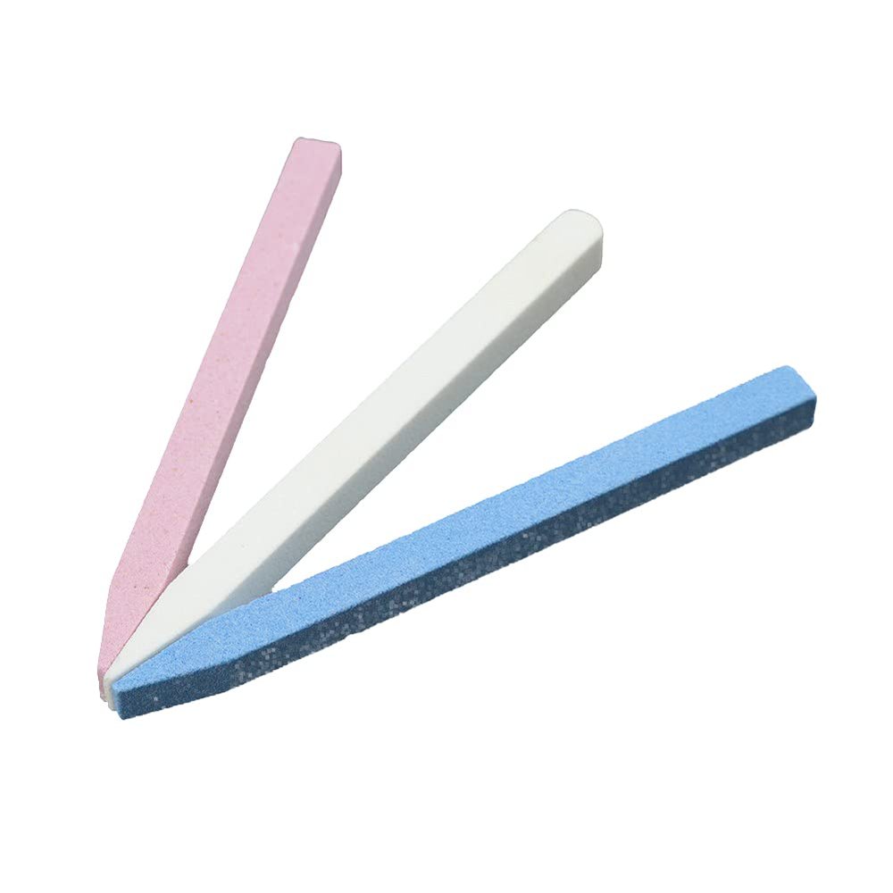 3Pcs Stone Nail File Buffer-Blocks Grind Sand Nail Files Pedicure Manicure Care Makeup Stylish