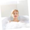Baluue Bathtub Pillow with Suction Cups Soft Ergonomic Head Cushion for Relaxation Bathtubs and Showers for Home and Spa Use Easy to Clean and Maintain White view 4