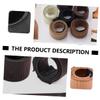 Baluue 7pcs Assorted Bun-making Tool Women Easy Use Braiding Device for Stylish Hairstyles for Occasion view 4
