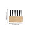 MERRYHAPY 4pcs Hair Brush Cleaner Simple Comb Cleaner Ergonomic Brush Hair Remover Tool view 2