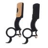 WOONEKY 2pcs Men Beard Trimmer Razor Vintage Style Practical and Compact Non-slip Handle for Barbers view 1