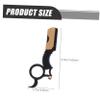 WOONEKY 2pcs Men Beard Trimmer Razor Vintage Style Practical and Compact Non-slip Handle for Barbers view 2