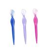 NOLITOY 3pcs Stainless Steel Eyebrow Razors for Women Brow Trimmer Beauty Makeup Tools Portable for Travel view 3