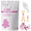 Keethem 2.5lb Wax Beads, Hard Wax Beads for Coarse Hair Removal and Sensitive Skin- Waxing Beads for Women Men - Hard Wax Recommended for Full Body Bikini Brazilian Waxing (Cherry) view 1
