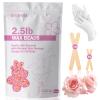 Keethem 2.5lb Wax Beads, Hard Wax Beads for Coarse Hair Removal and Sensitive Skin- Waxing Beads for Women Men - Hard Wax Recommended for Full Body Bikini Brazilian Waxing (Rose) view 1
