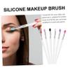 Baluue 6pcs Silicone Eye Shadow Brush Sequined Design for Precise Application Makeup Tools for Beginners and Professionals for view 4