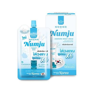 Travel Size, Numju Underarm Cream (7g.x 6 sachets)